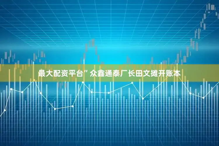 最大配资平台”众鑫通泰厂长田文摊开账本